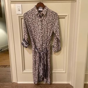 Gretchen Scott Breezy Blouson cougar dress
